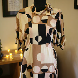 Marni art deco print dress